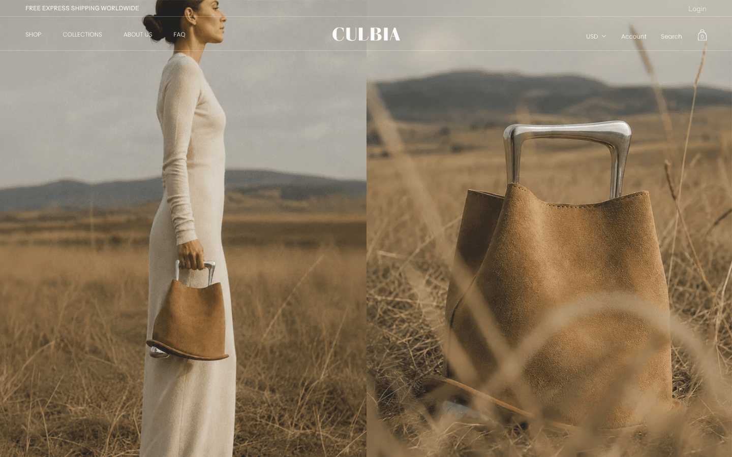 Verified live storefront: CULBIA